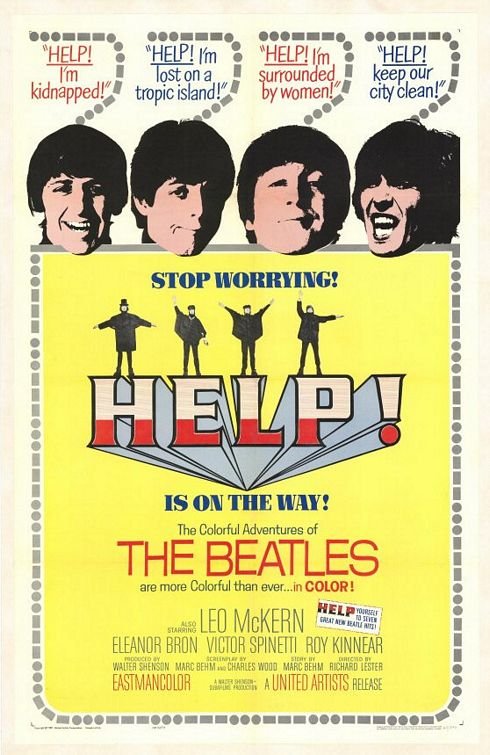 L'affiche du film Help!