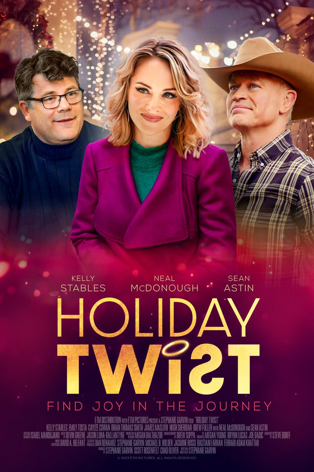 L'affiche du film Holiday Twist