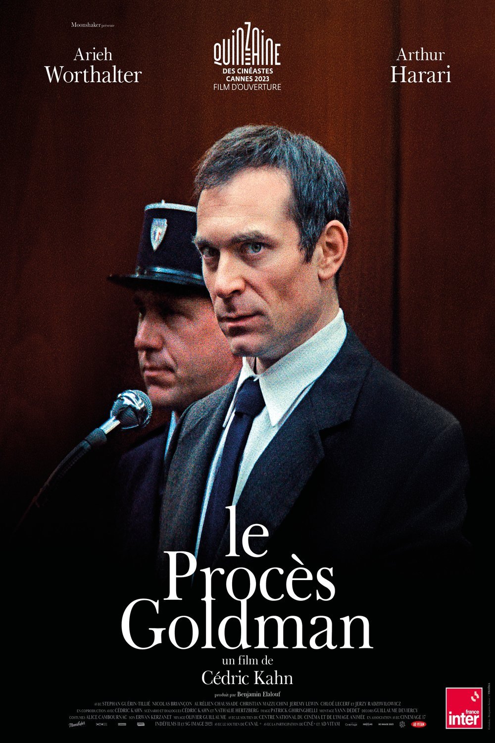 L'affiche du film Le procès Goldman