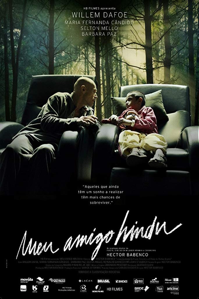 L'affiche originale du film Meu Amigo Hindu en portugais