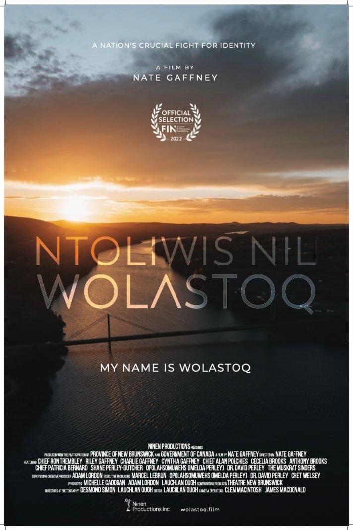 L'affiche du film My Name Is Wolastoq