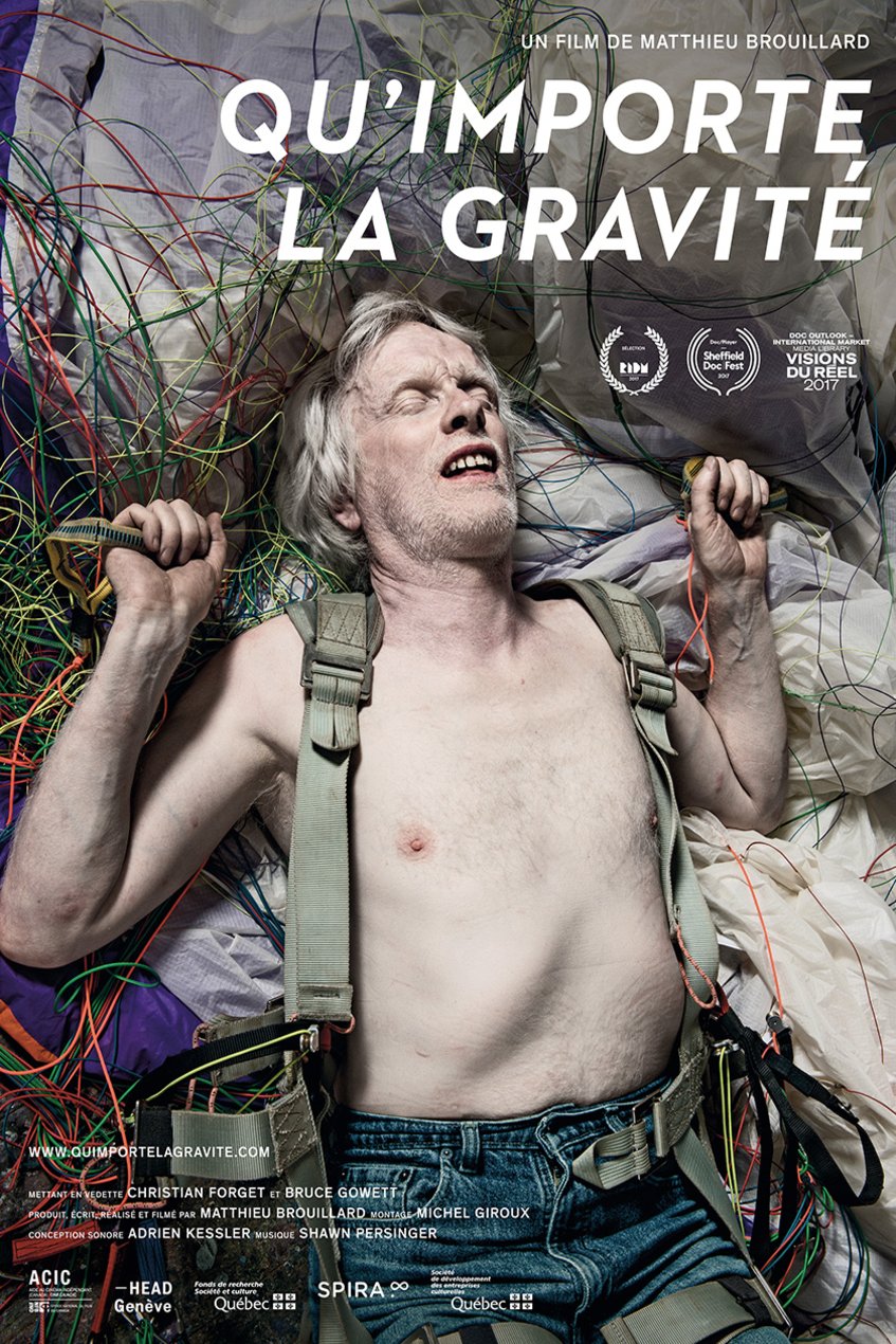 L'affiche du film Qu'importe la gravité