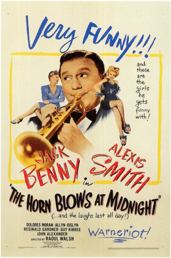 L'affiche du film The Horn Blows at Midnight