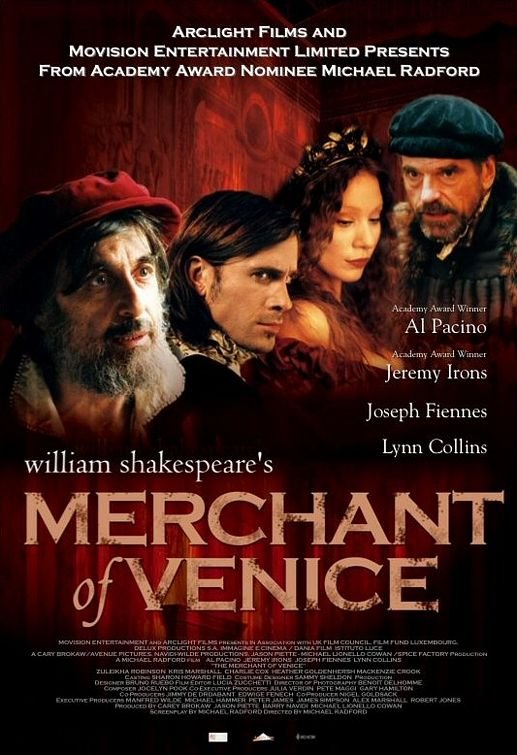 L'affiche du film Le Marchand de Venise