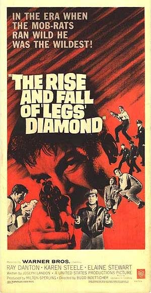 L'affiche du film The Rise and Fall of Legs Diamond