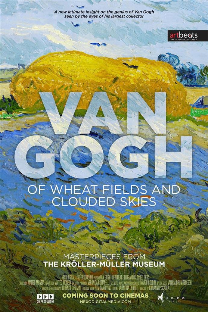 L'affiche du film Van Gogh: Champs de blé sous un ciel de pluie