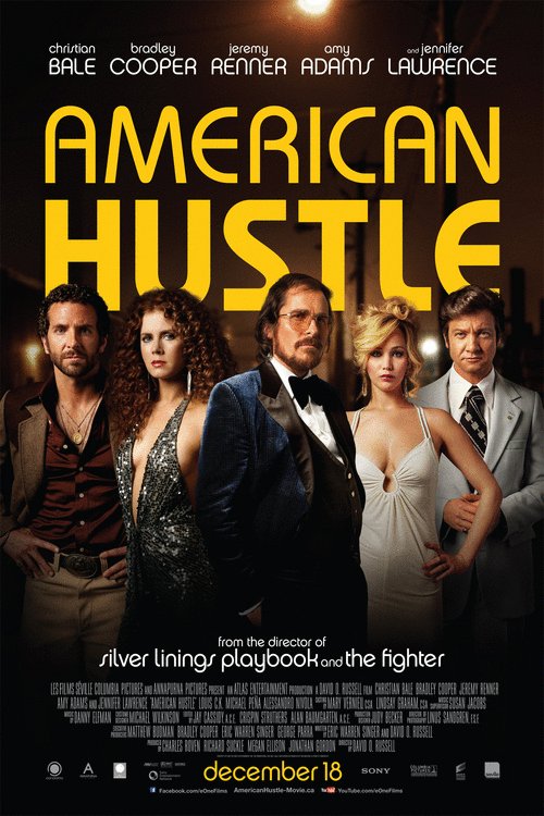 L'affiche du film American Hustle