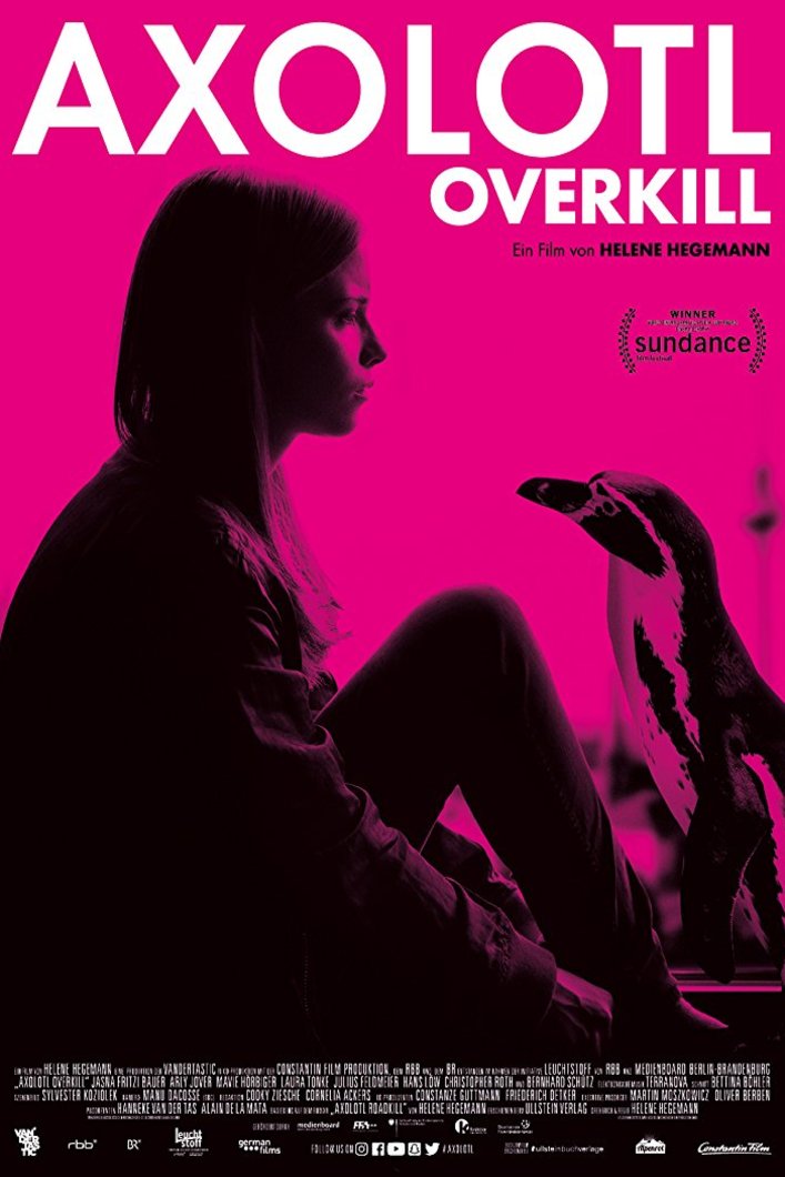 L'affiche originale du film Axolotl Overkill en allemand
