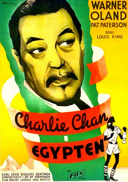L'affiche du film Charlie Chan in Egypt
