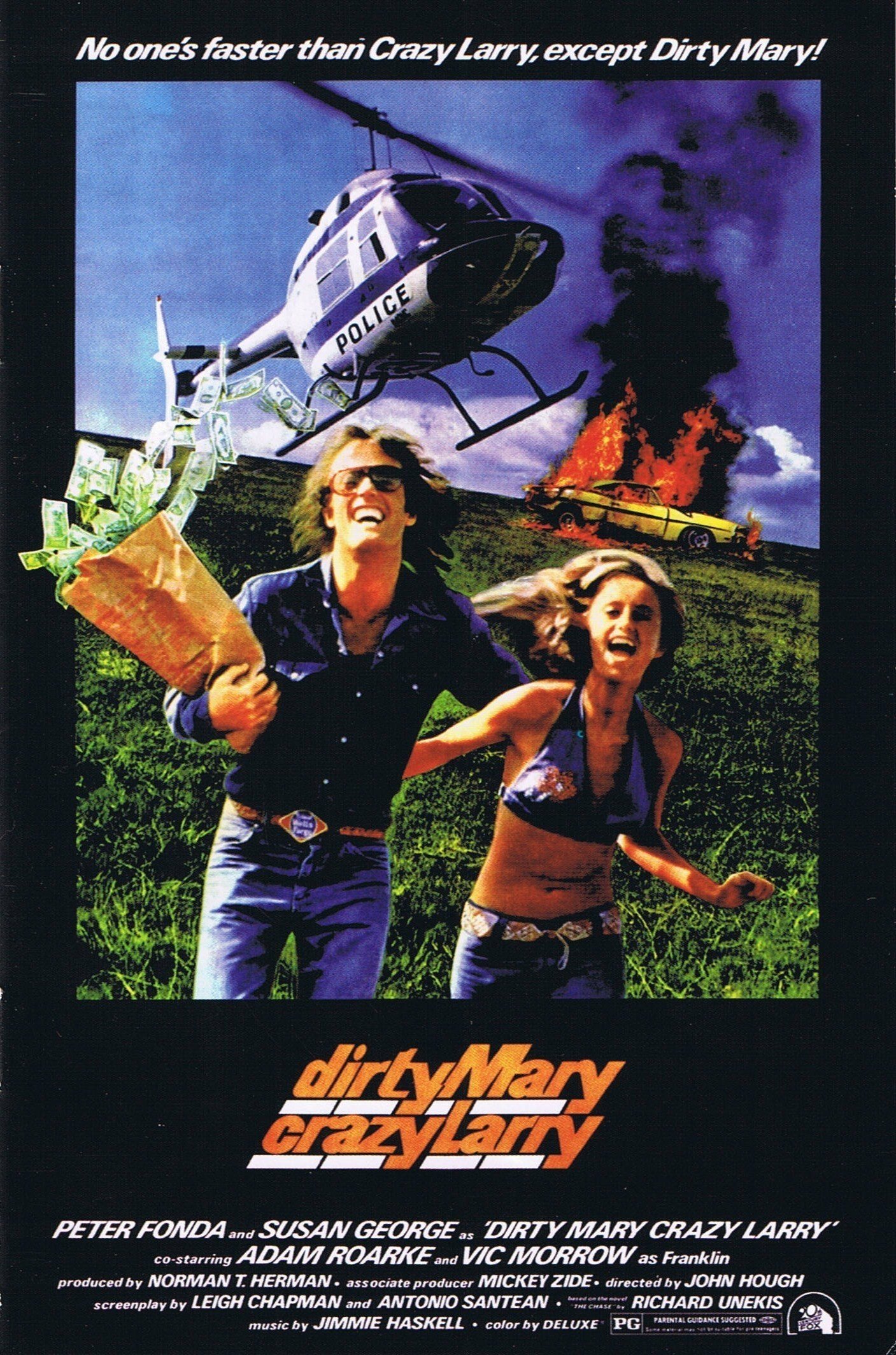 L'affiche du film Dirty Mary Crazy Larry