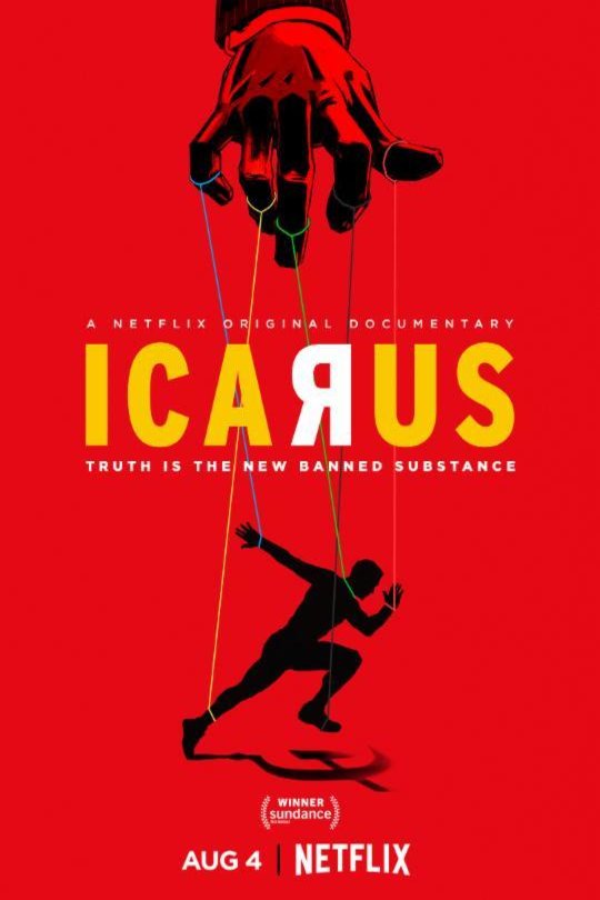 L'affiche du film Icarus