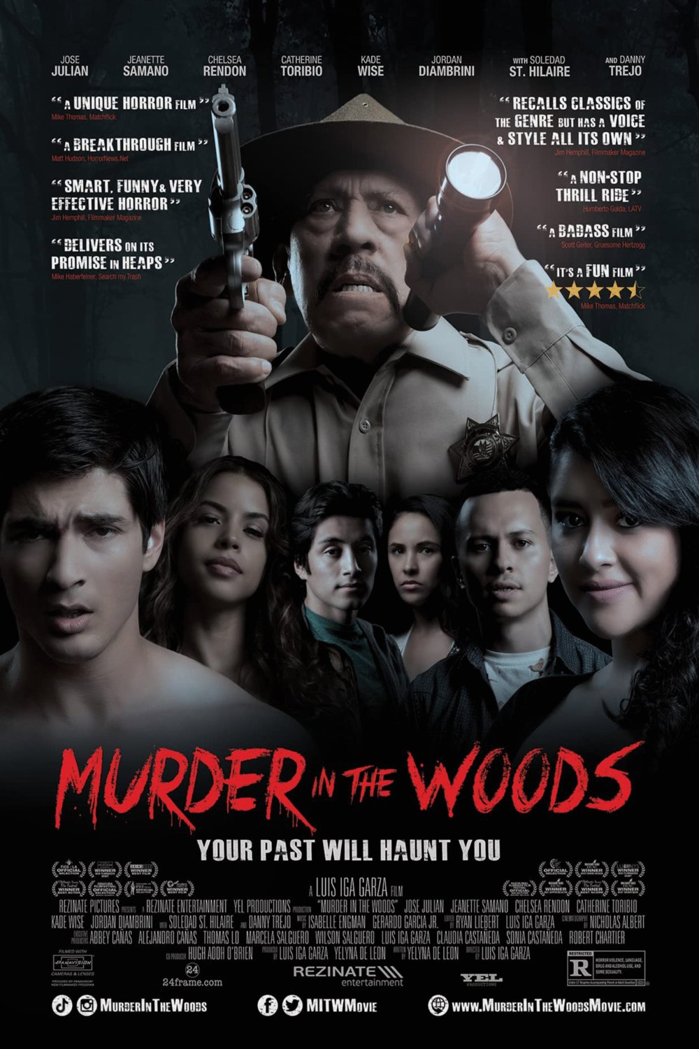 L'affiche du film Murder in the Woods