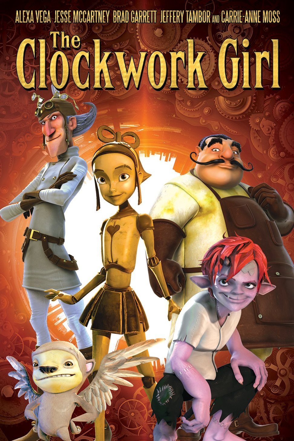 L'affiche du film The Clockwork Girl