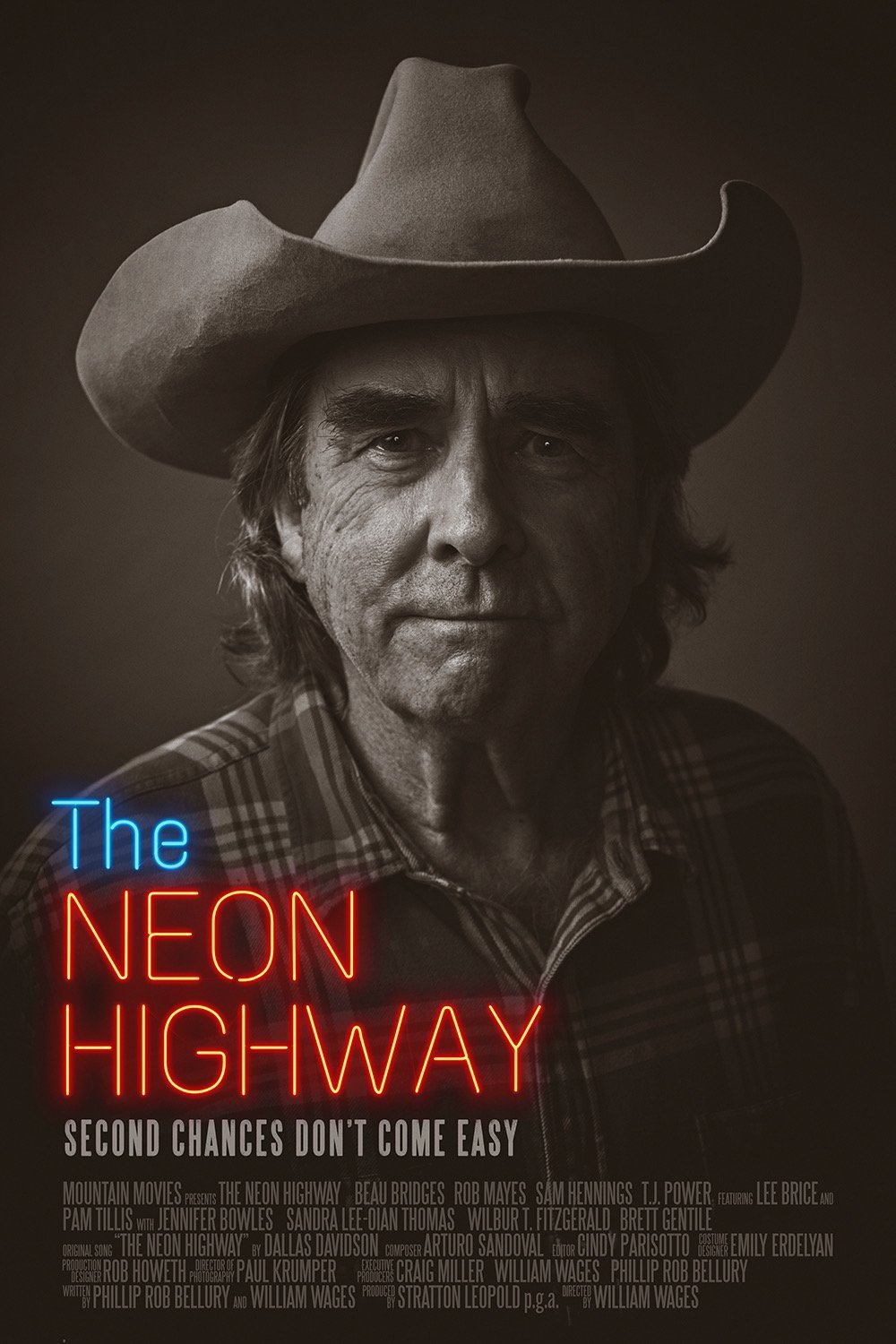 L'affiche du film The Neon Highway