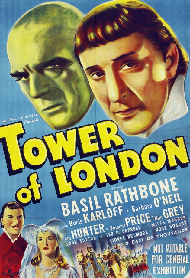 L'affiche du film Tower of London