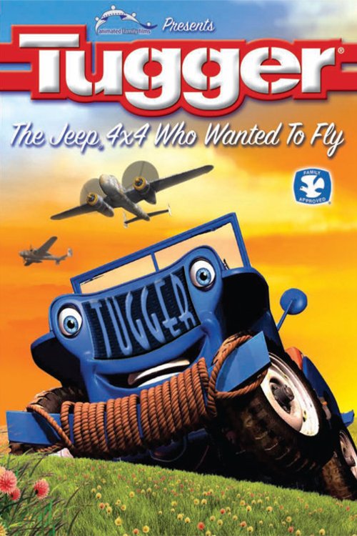 L'affiche originale du film Tugger: The Jeep 4x4 Who Wanted to Fly en anglais