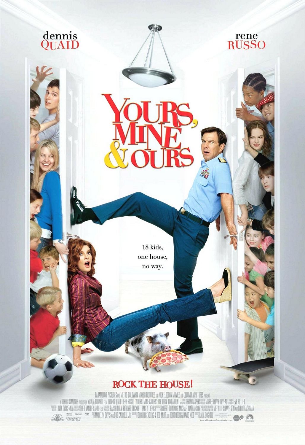 L'affiche du film Yours, Mine and Ours