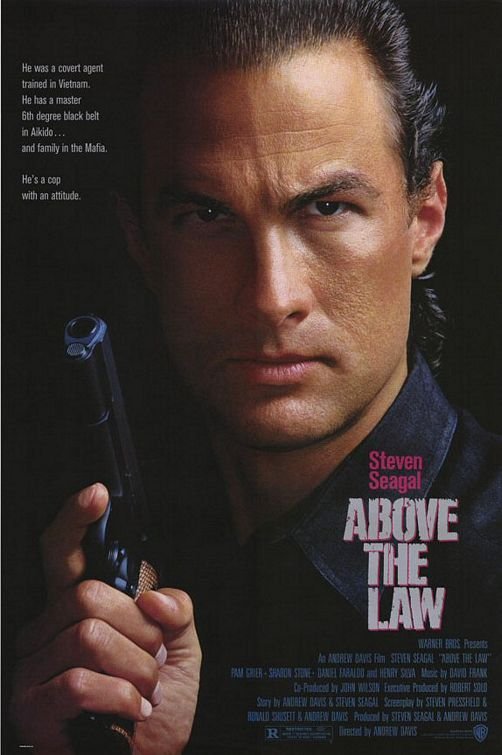 L'affiche du film Above The Law