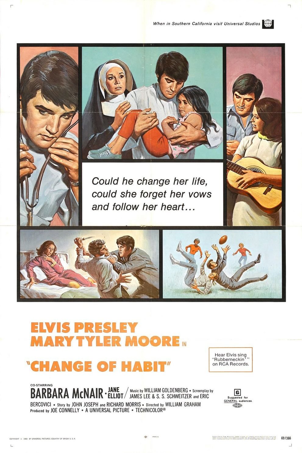 L'affiche du film Change of Habit