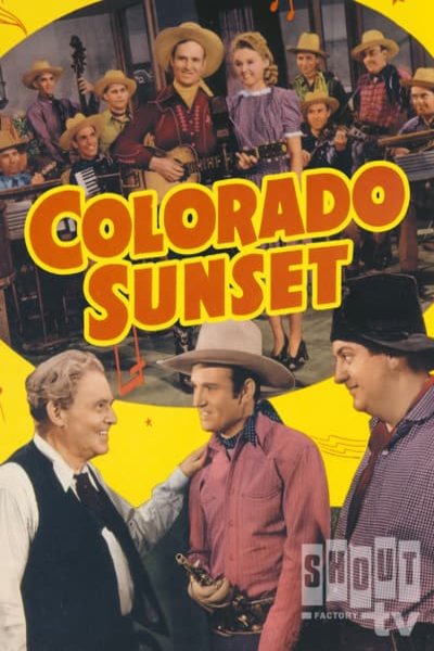 L'affiche du film Colorado Sunset