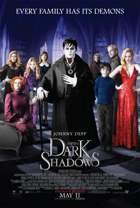 L'affiche du film Dark Shadows