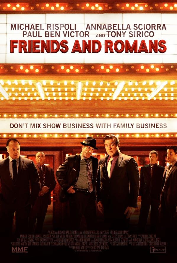 L'affiche du film Friends and Romans