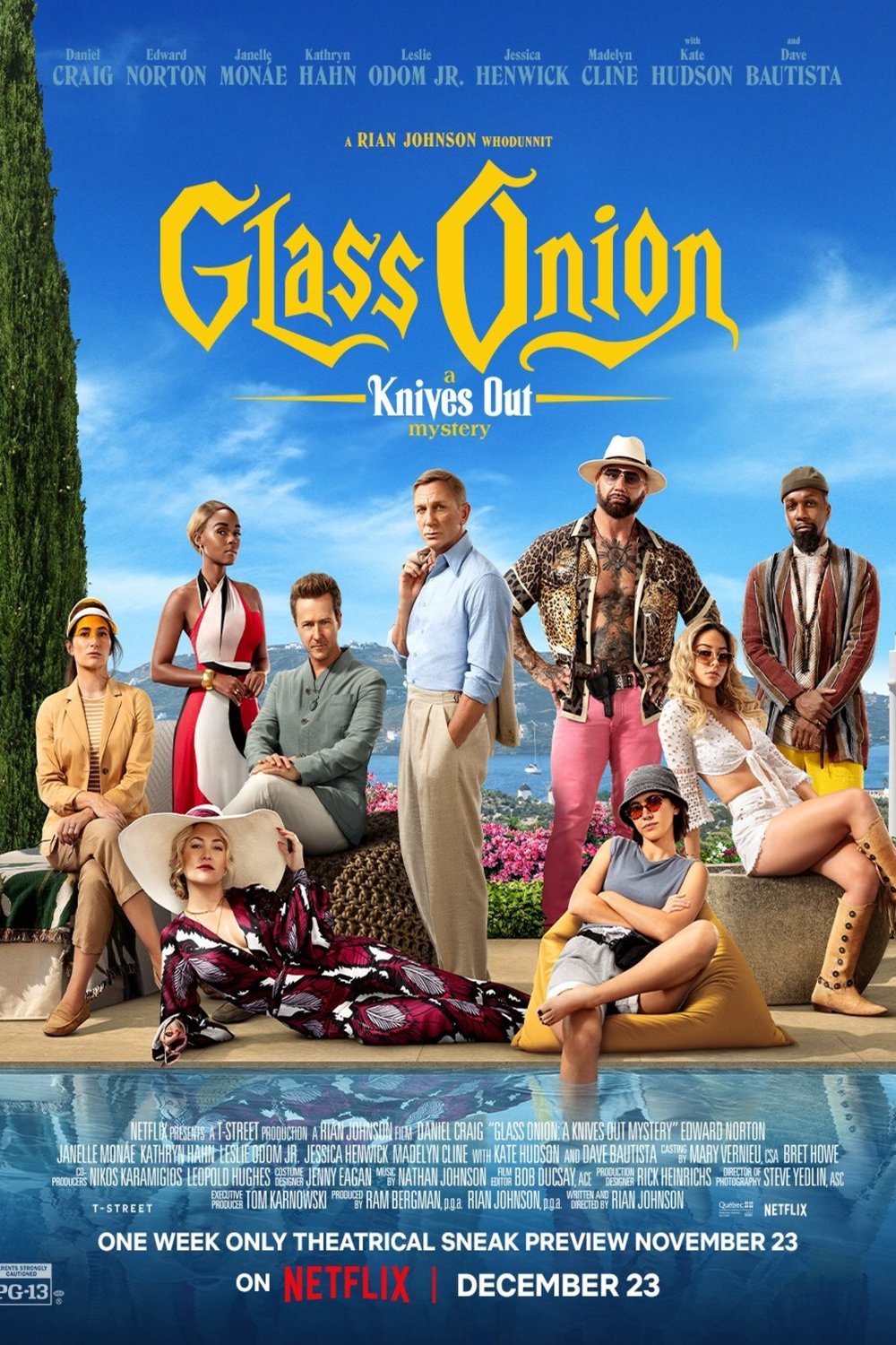Poster of the movie Glass Onion: A Knives Out Mystery