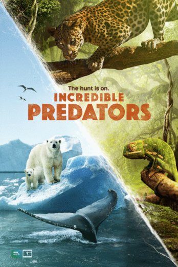 L'affiche du film Incredible Predators