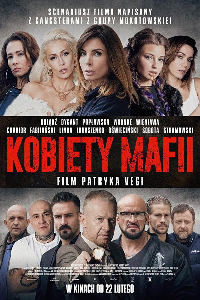 Polish poster of the movie Kobiety mafii