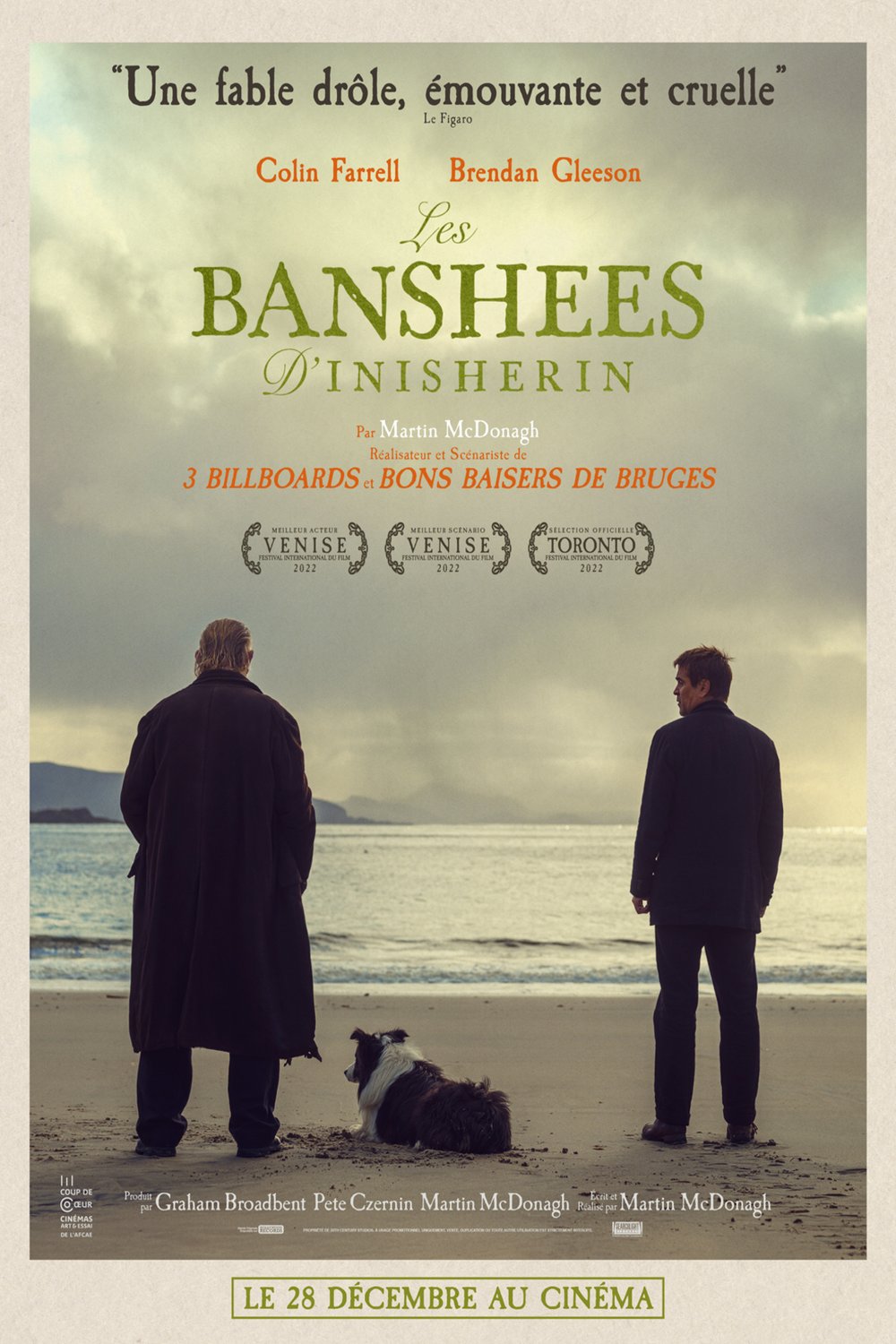 L'affiche du film Les Banshees d'Inisherin