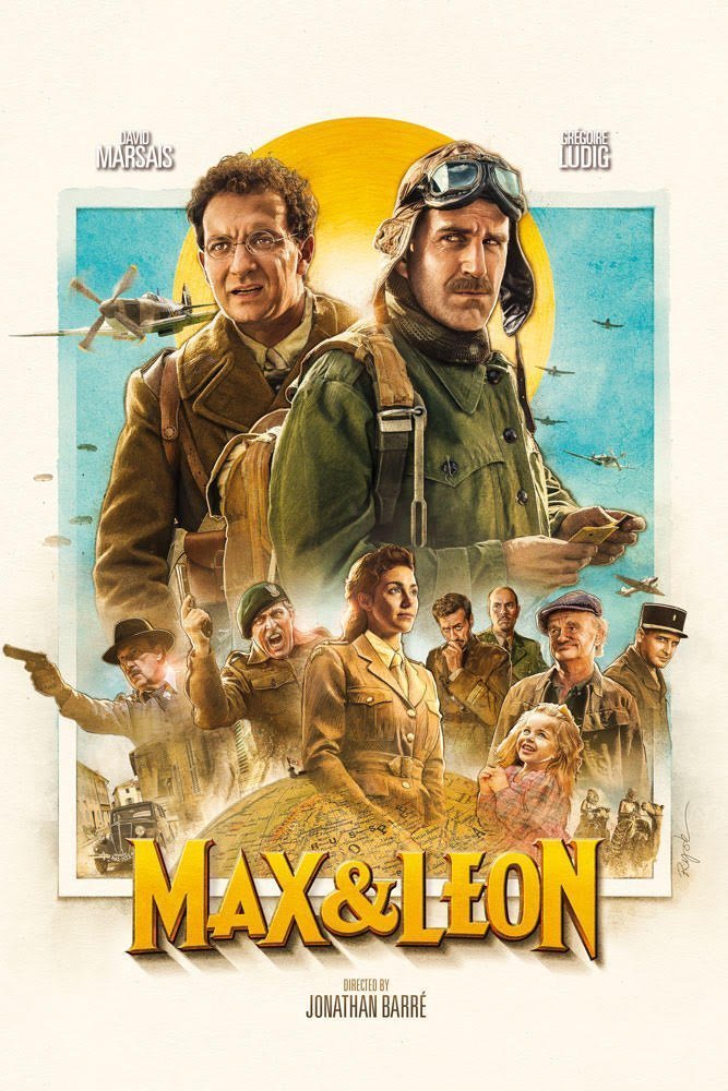 L'affiche du film La Folle histoire de Max et Léon