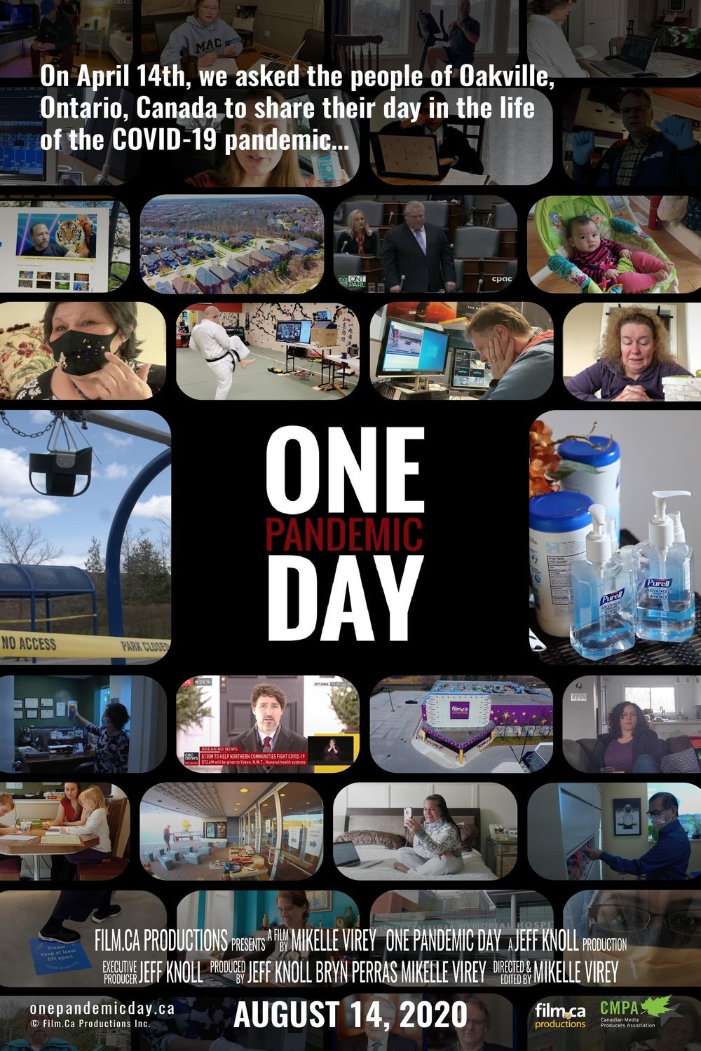 L'affiche du film One Pandemic Day