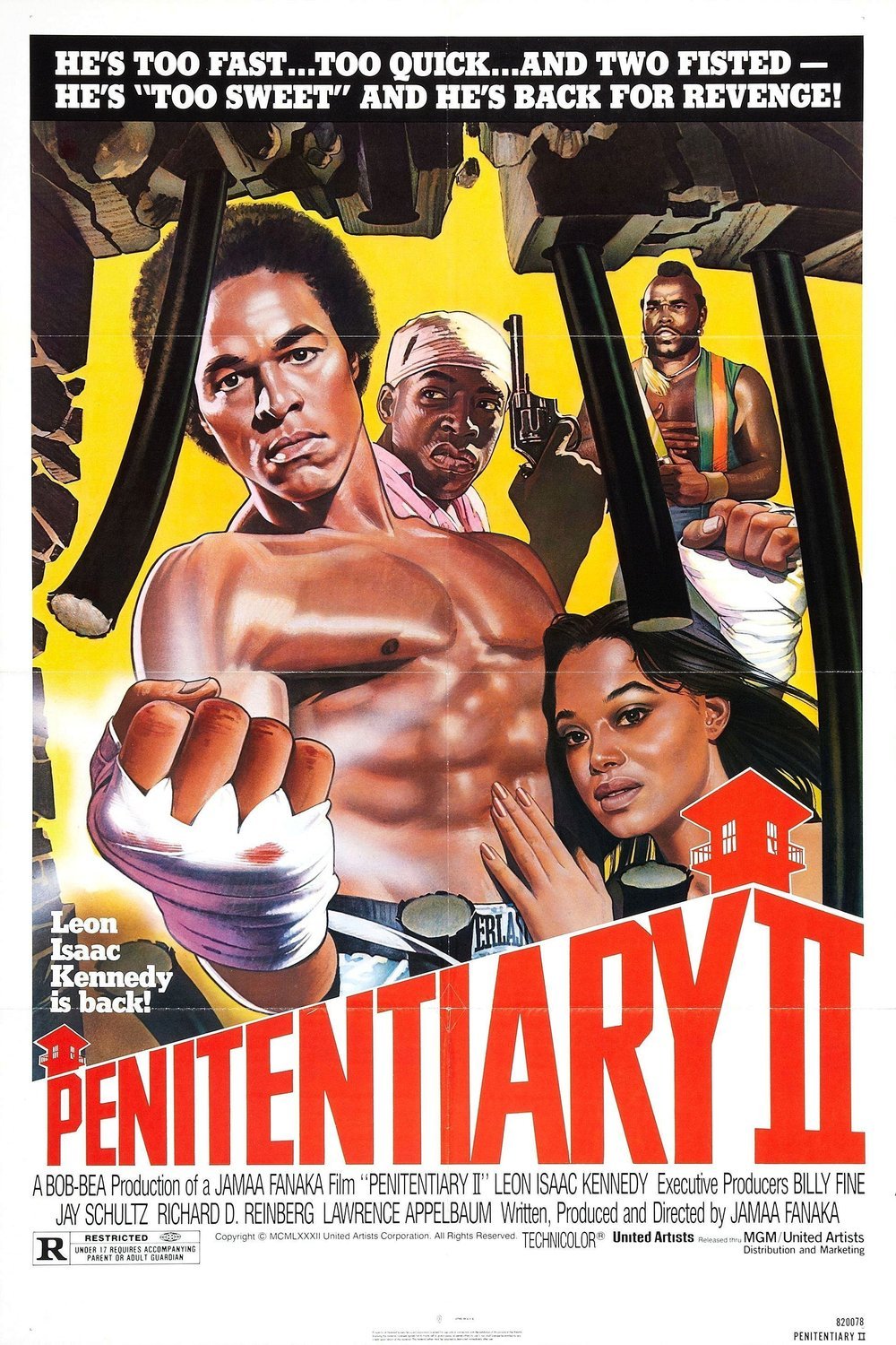 L'affiche du film Penitentiary II