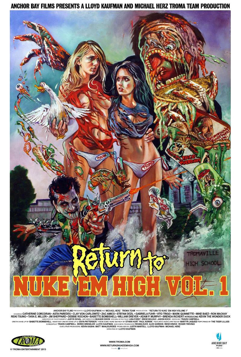 L'affiche du film Return to Nuke 'Em High Volume 1