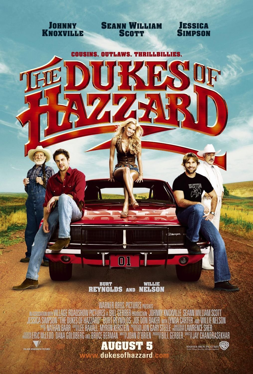L'affiche du film The Dukes of Hazzard