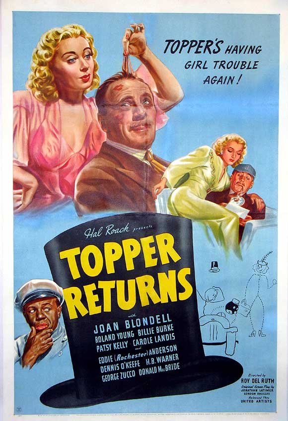 L'affiche du film Topper Returns