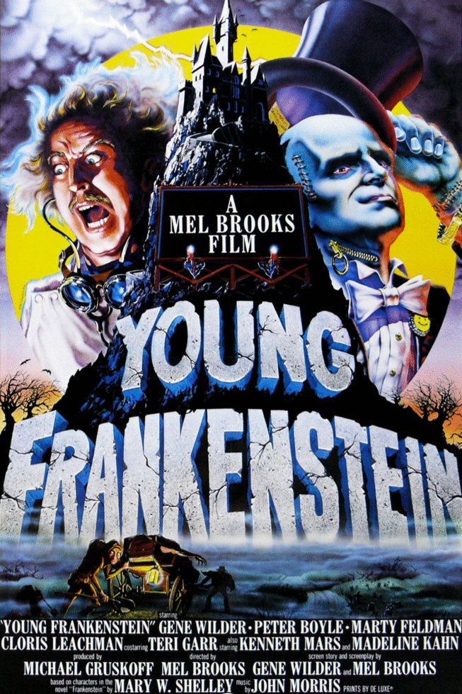 L'affiche du film Young Frankenstein