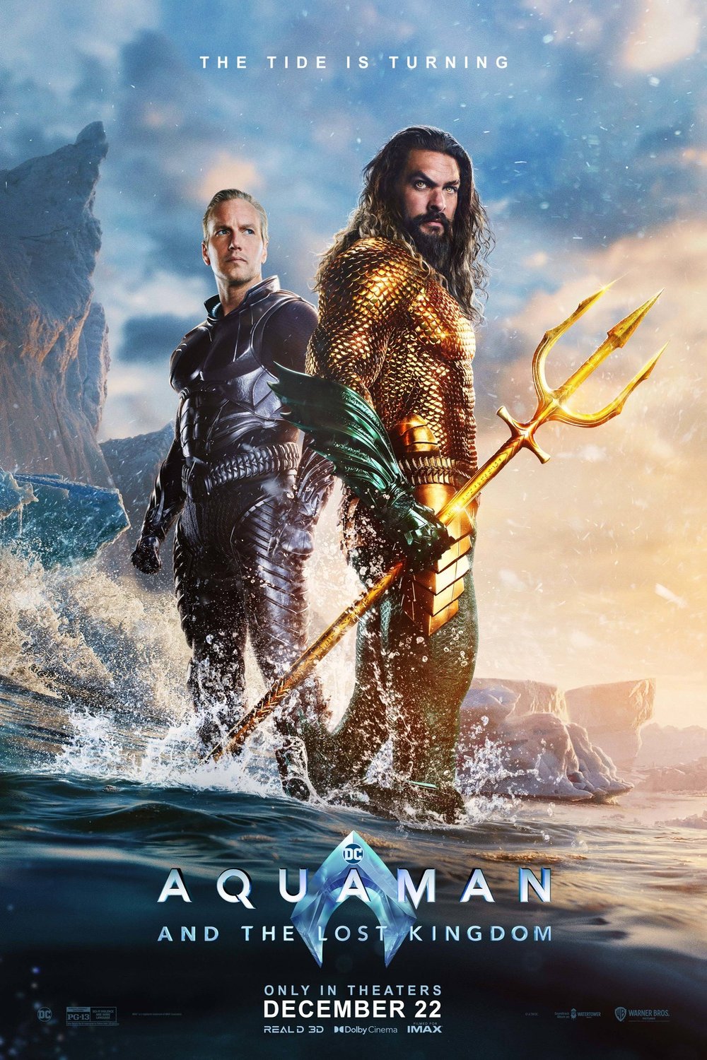 L'affiche du film Aquaman and the Lost Kingdom