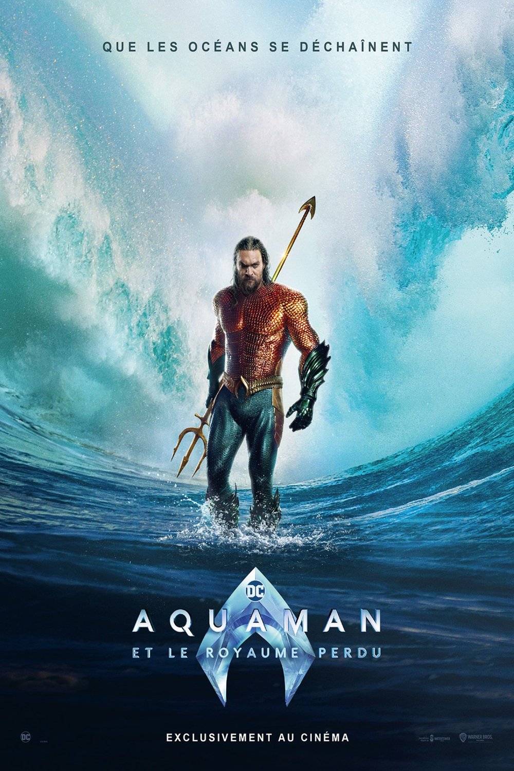 L'affiche du film Aquaman et le Royaume perdu