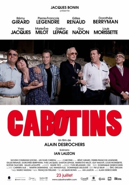L'affiche du film Cabotins