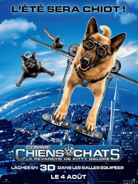 L'affiche du film Chats et chiens: La revanche de Kitty Galore