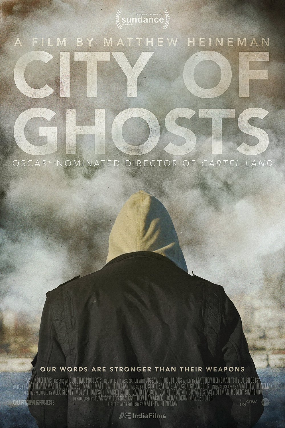 L'affiche originale du film City of Ghosts en anglais