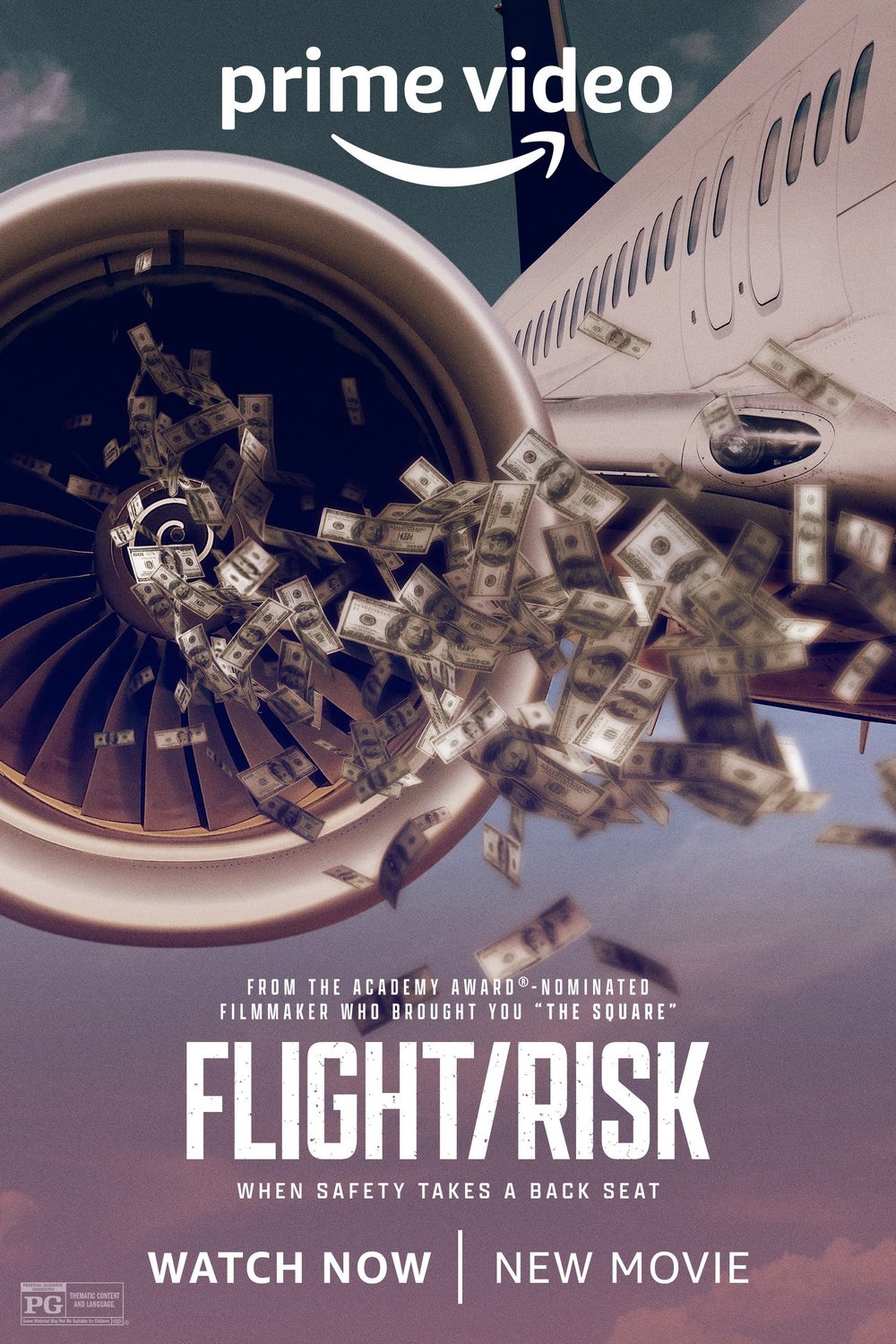 L'affiche du film Flight/Risk