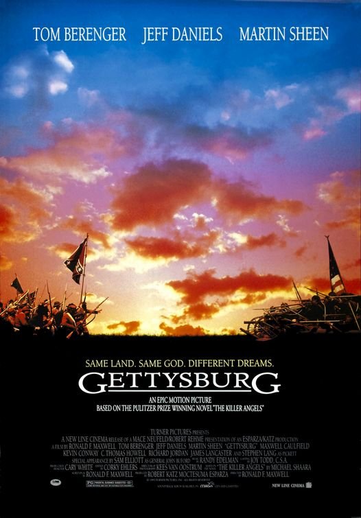 L'affiche du film Gettysburg