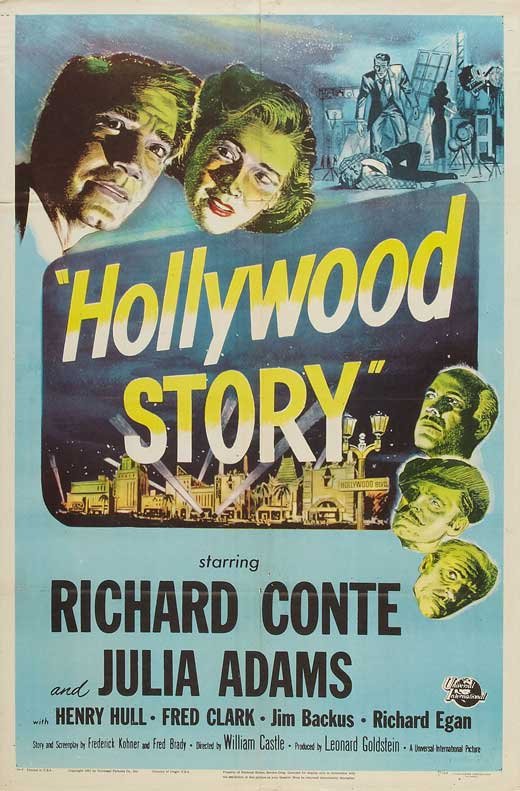 L'affiche du film Hollywood Story