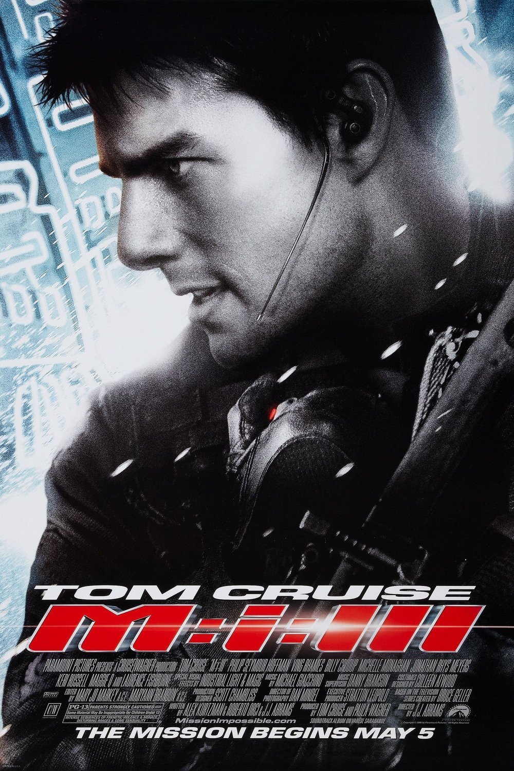 L'affiche du film Mission: Impossible 3 v.f.