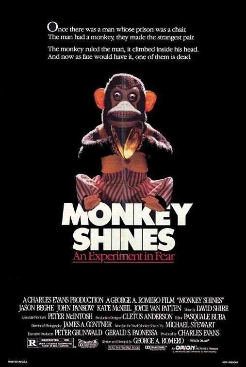 L'affiche du film Monkey Shines