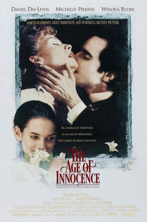 L'affiche du film The Age of Innocence
