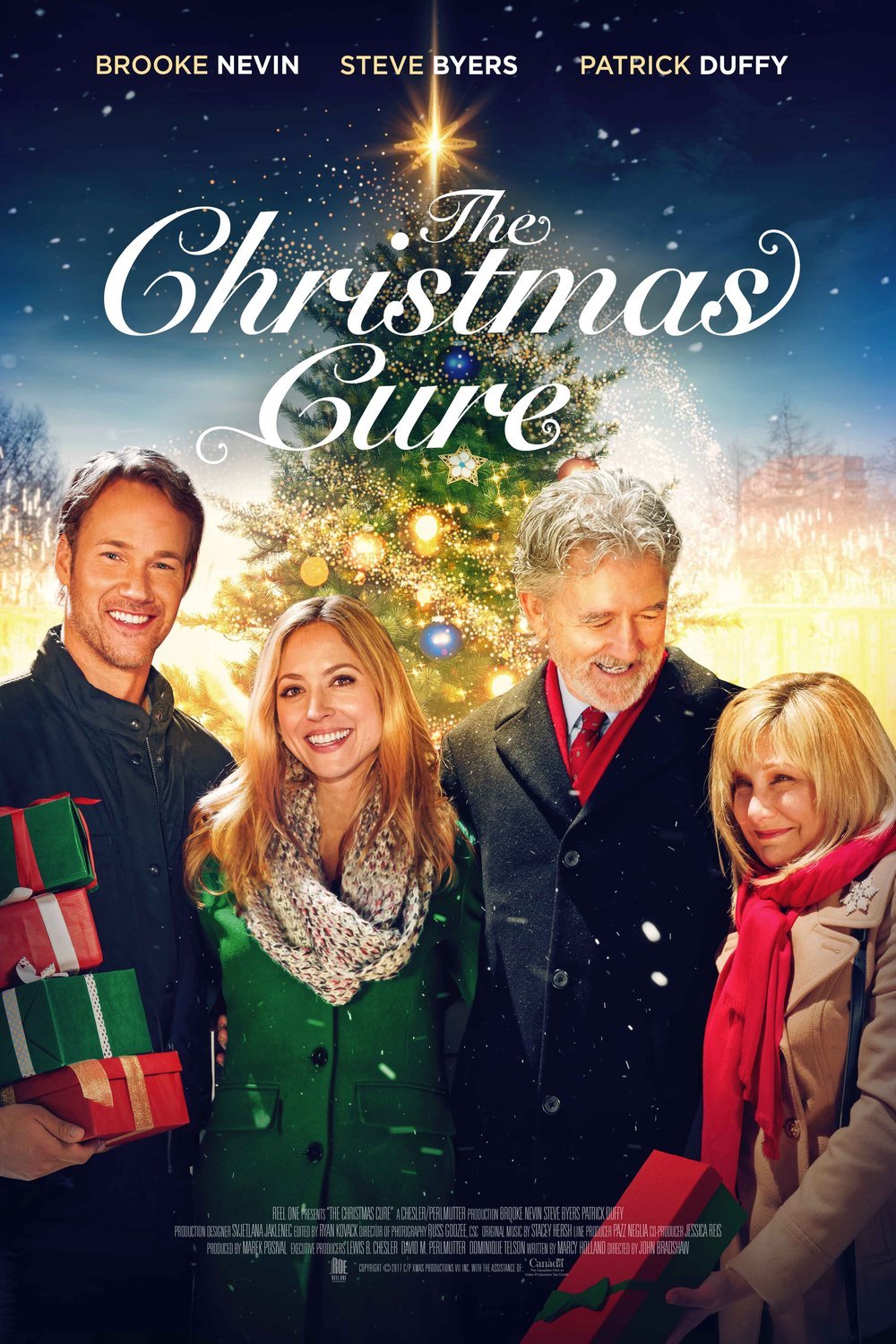 L'affiche du film The Christmas Cure