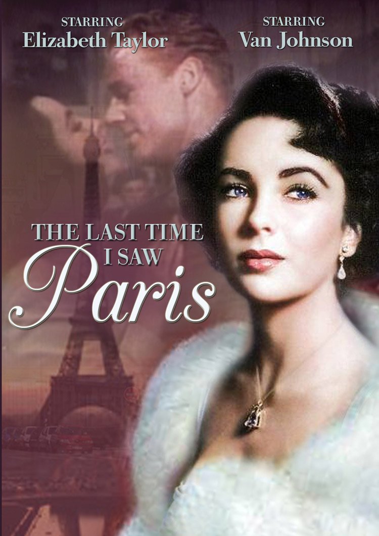 L'affiche du film The Last Time I Saw Paris